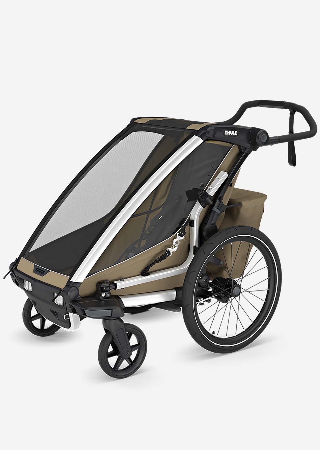 Thule Chariot Cross 2 Single Child Carrier Faded Khaki