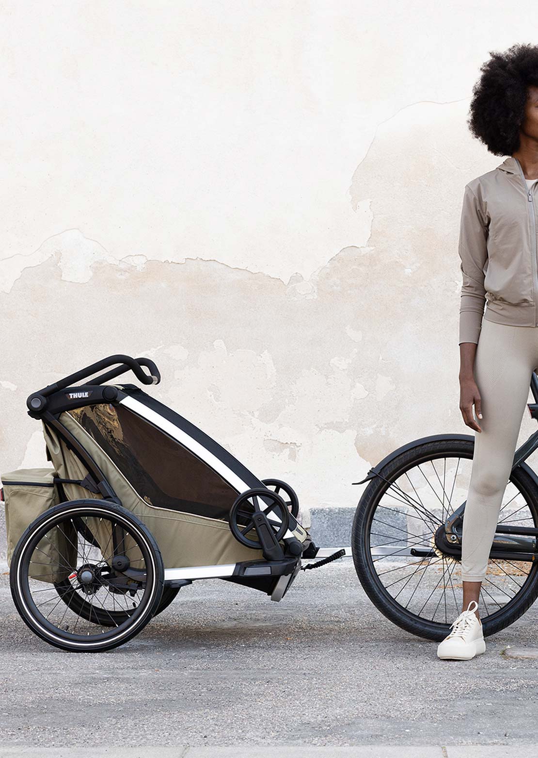 Thule Chariot Cross 2 Single Child Carrier Dark Slate