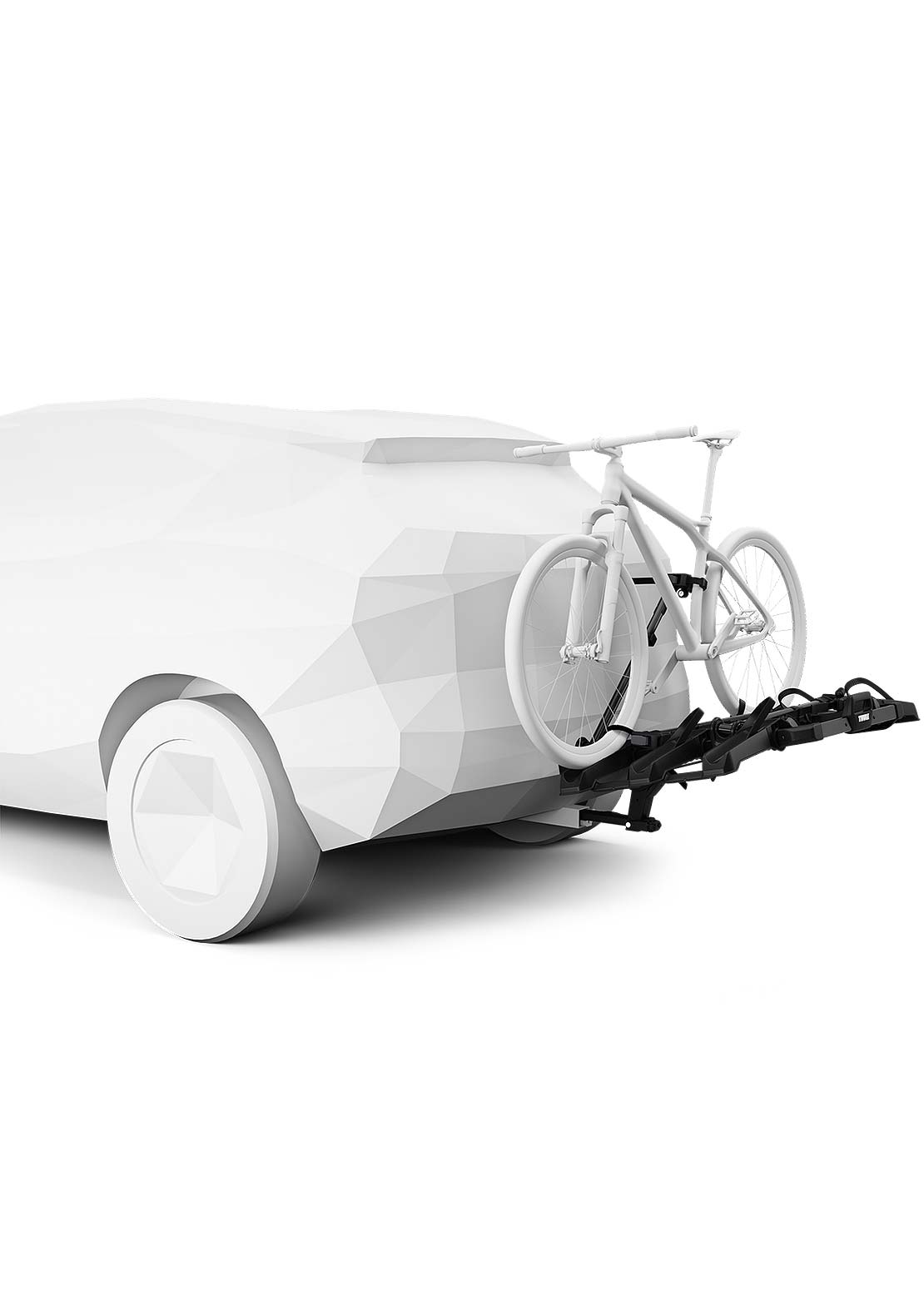 Thule OutPace 3-Bike Platform Hitch Bike Rack Black
