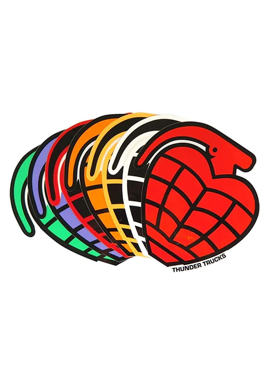 Thunder Unisex Grenade Di-Cut LG Sticker