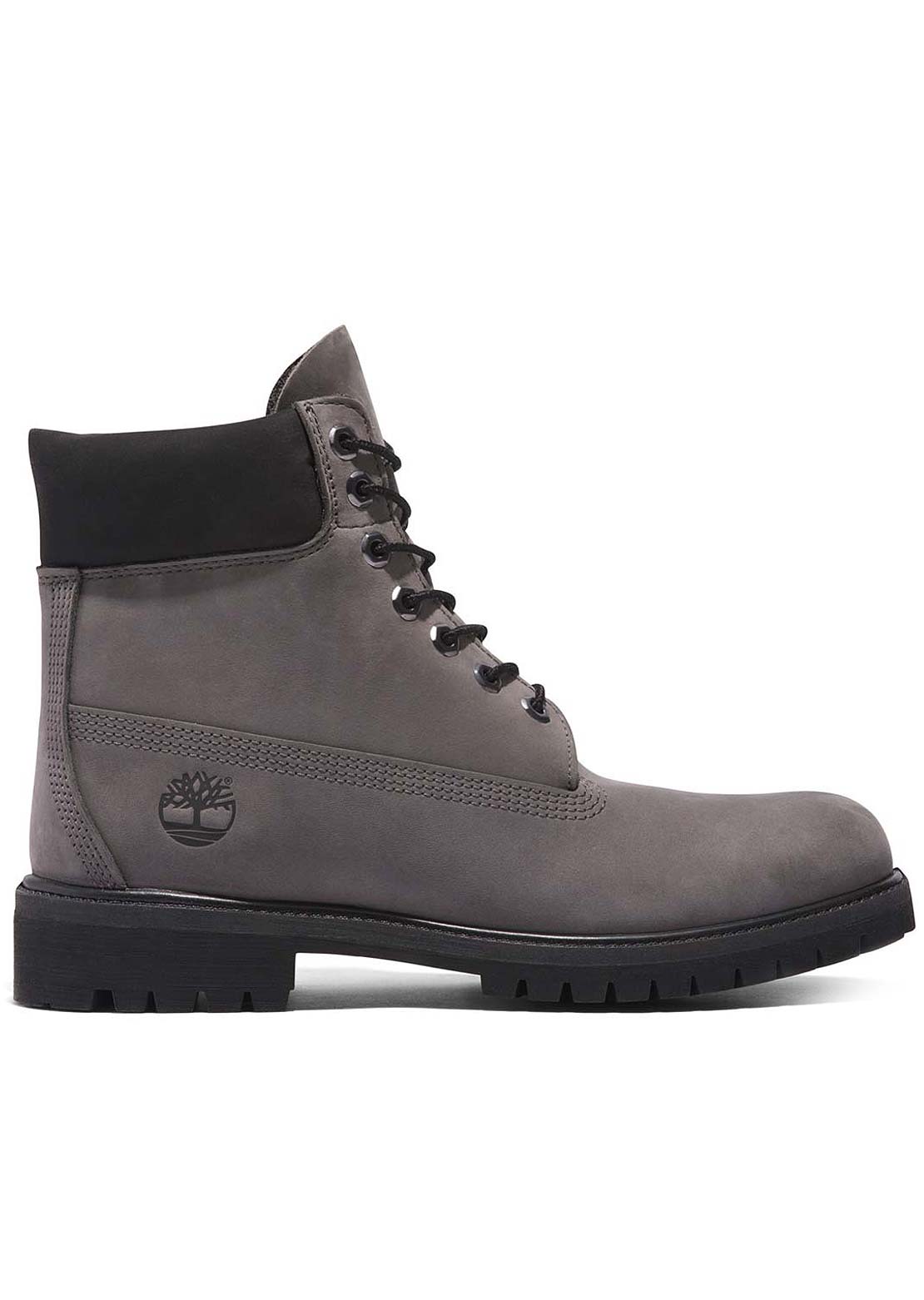 Timberland Men&#39;s 6 Inch Premium WP Boots Medium Grey Nubuck
