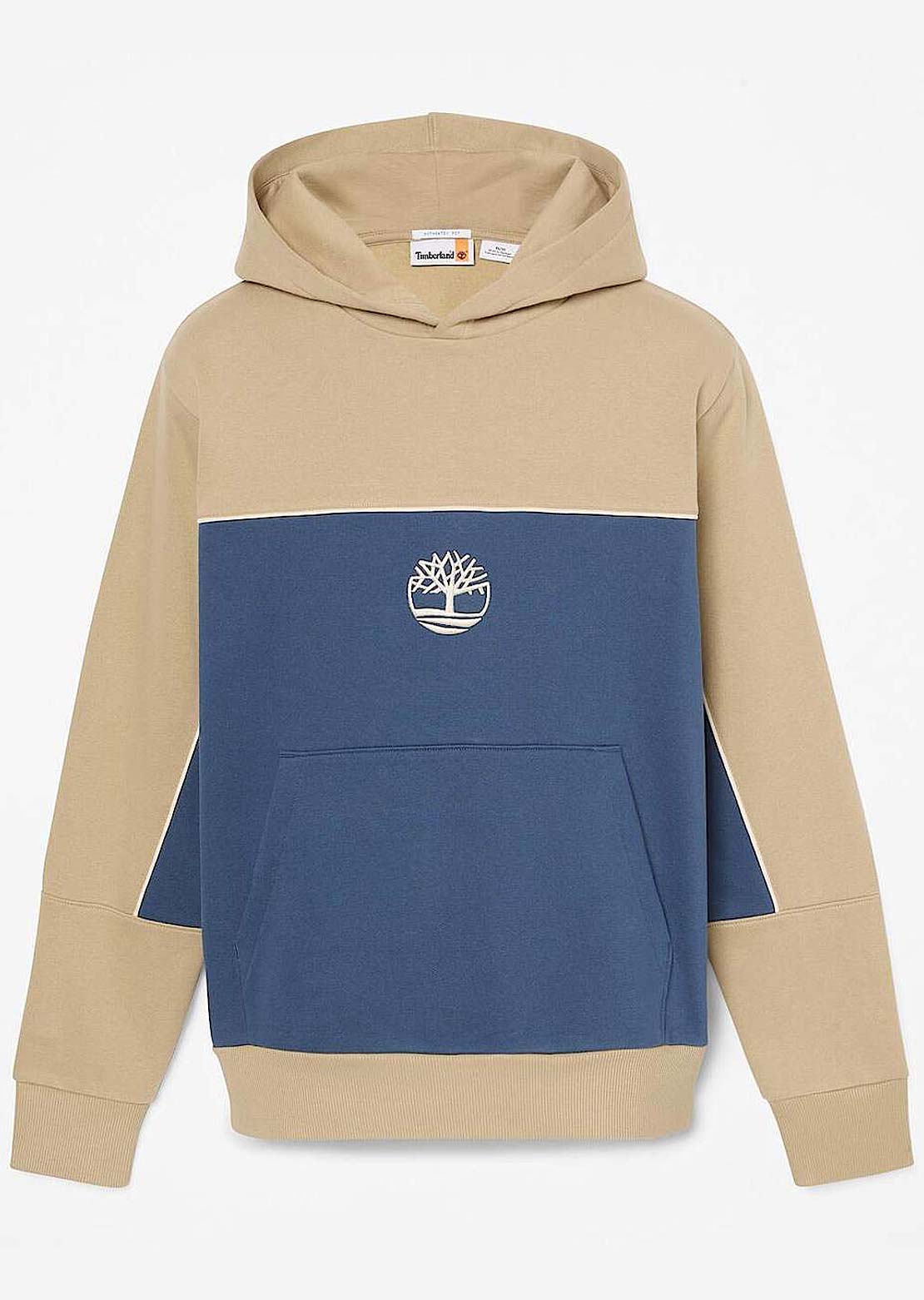 Timberland Men&#39;s Cut and Sew Hood Lemon Pepper/Dark Denim
