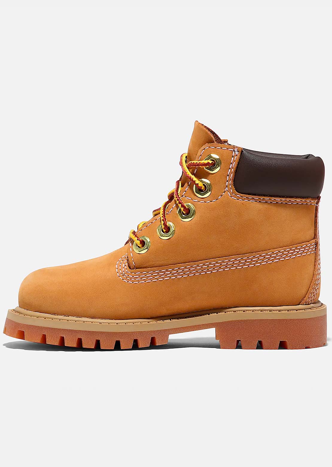 Timberland Toddler Premium 6 Inch Lace Up Waterproof Boots Wheat