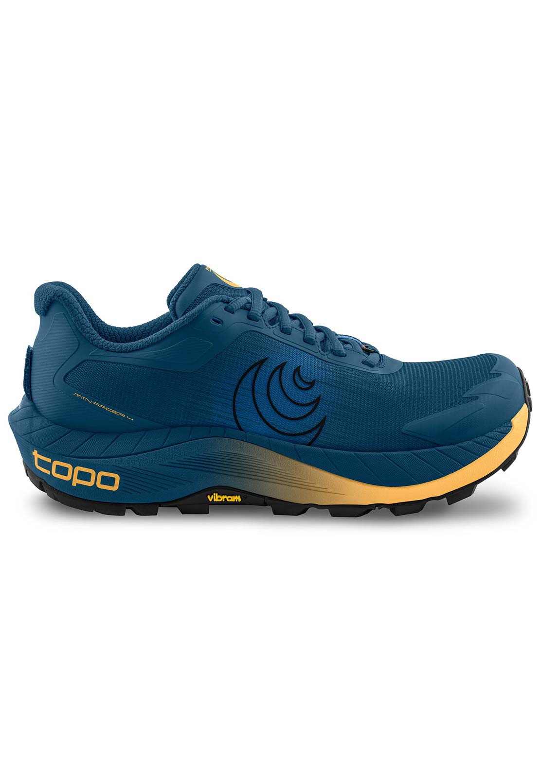 Topo Athletic Men's MTN Racer 4 Shoes Navy/Orange