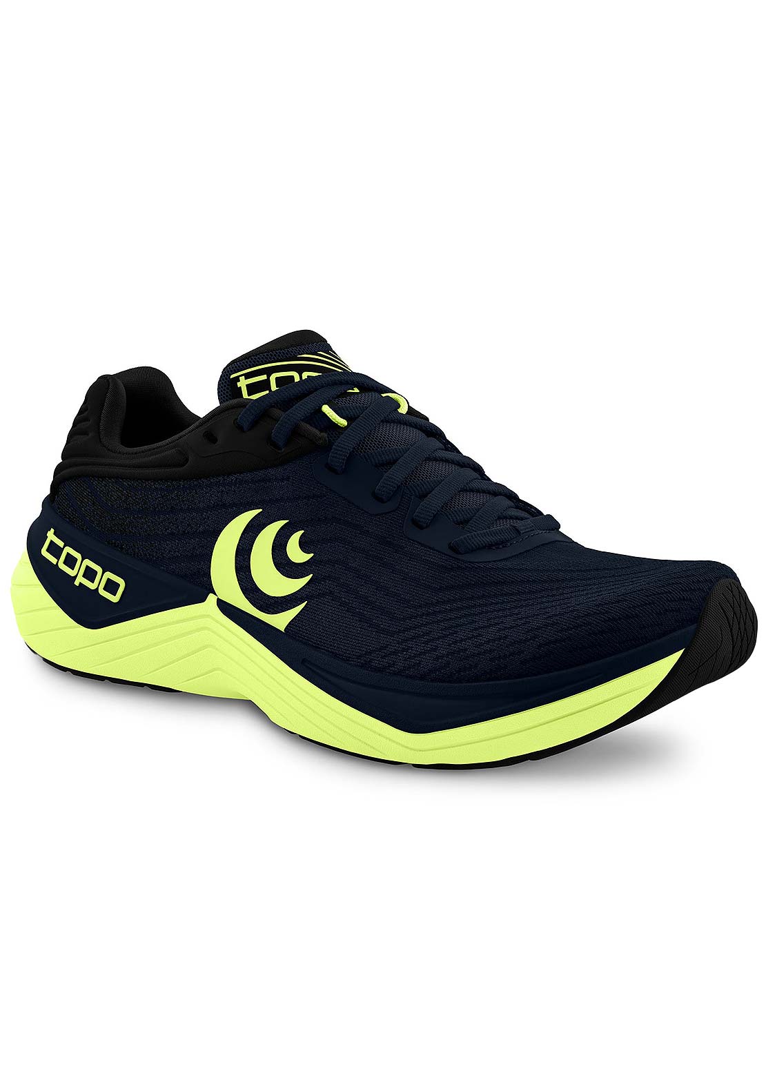 Topo Athletic Men's Ultrafly 5 Shoes Navy Lime