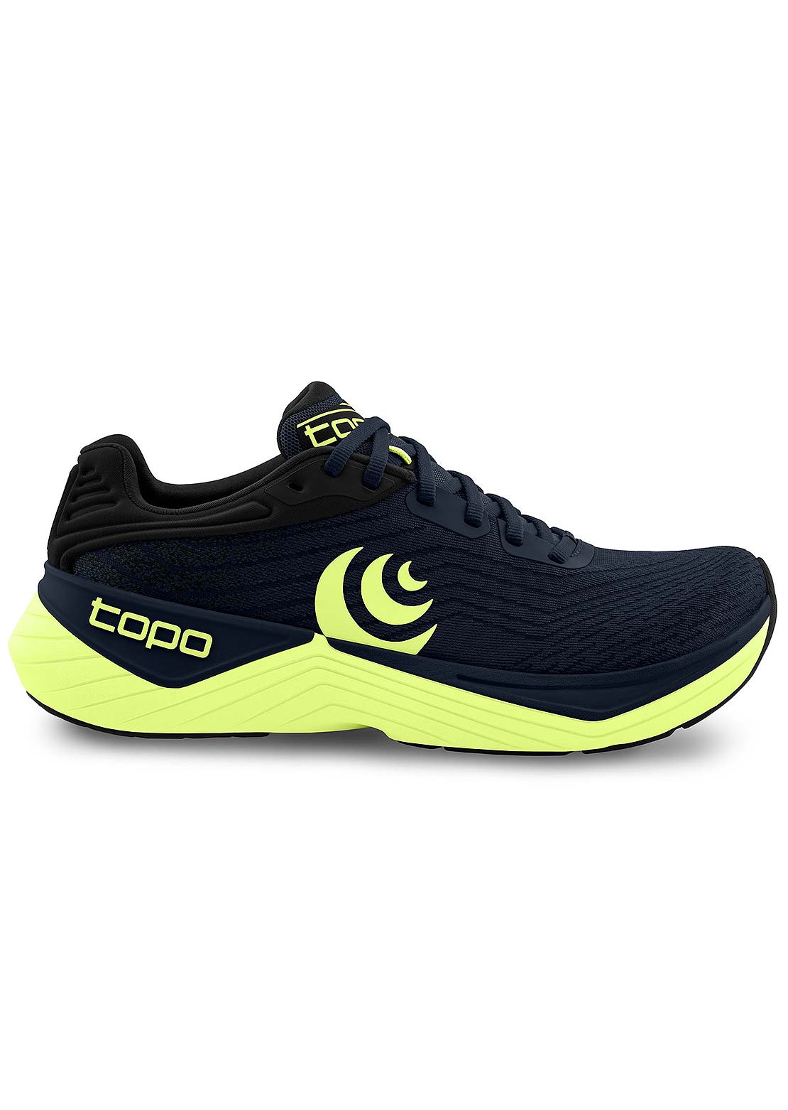 Topo Athletic Men's Ultrafly 5 Shoes Navy Lime