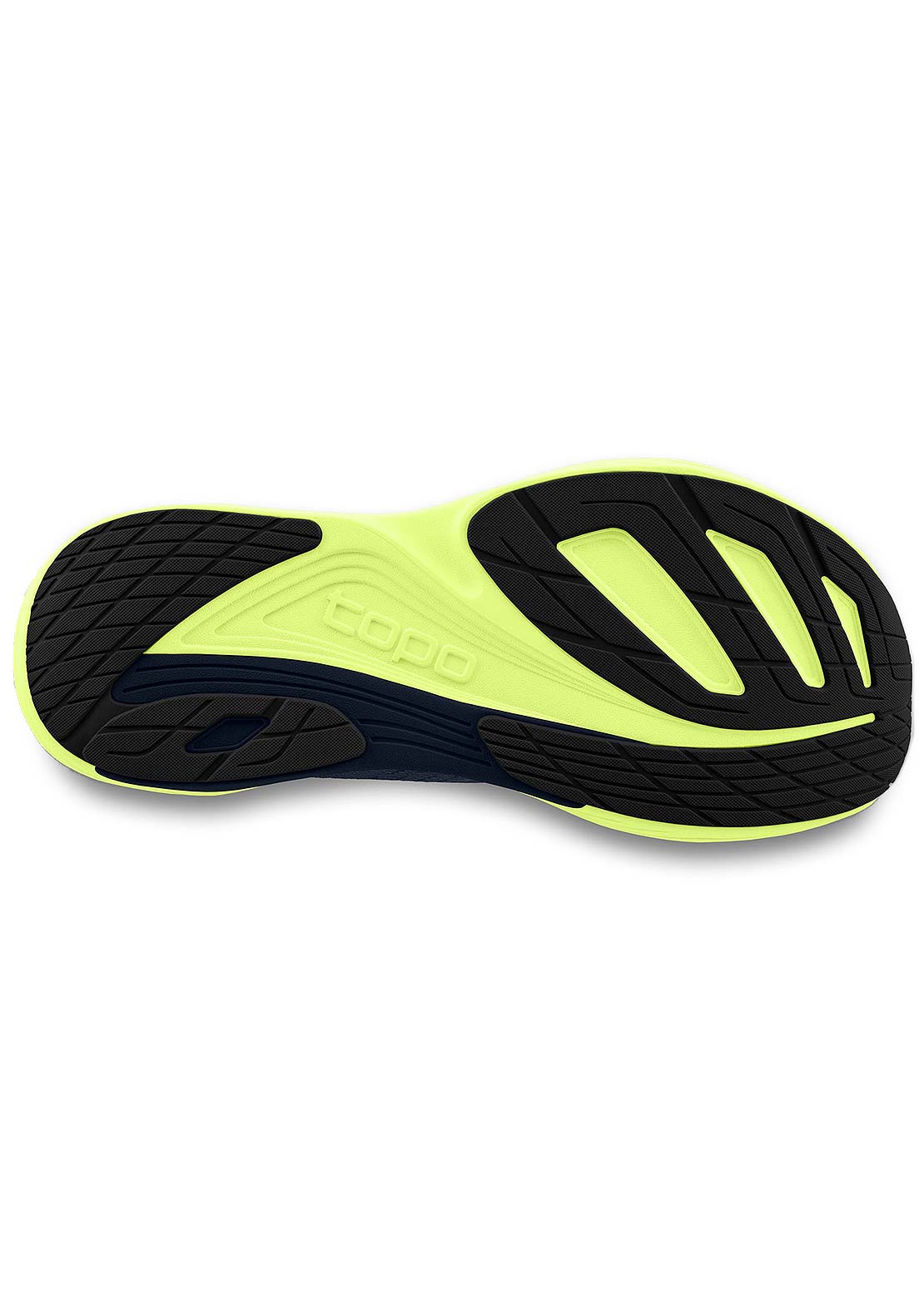 Topo Athletic Men's Ultrafly 5 Shoes Navy Lime