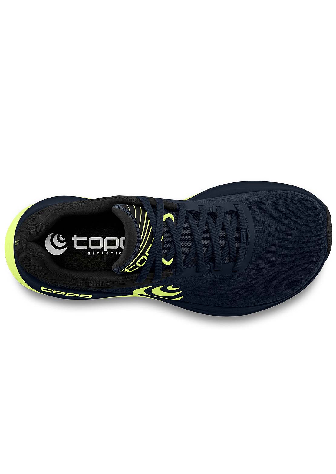 Topo Athletic Men's Ultrafly 5 Shoes Navy Lime