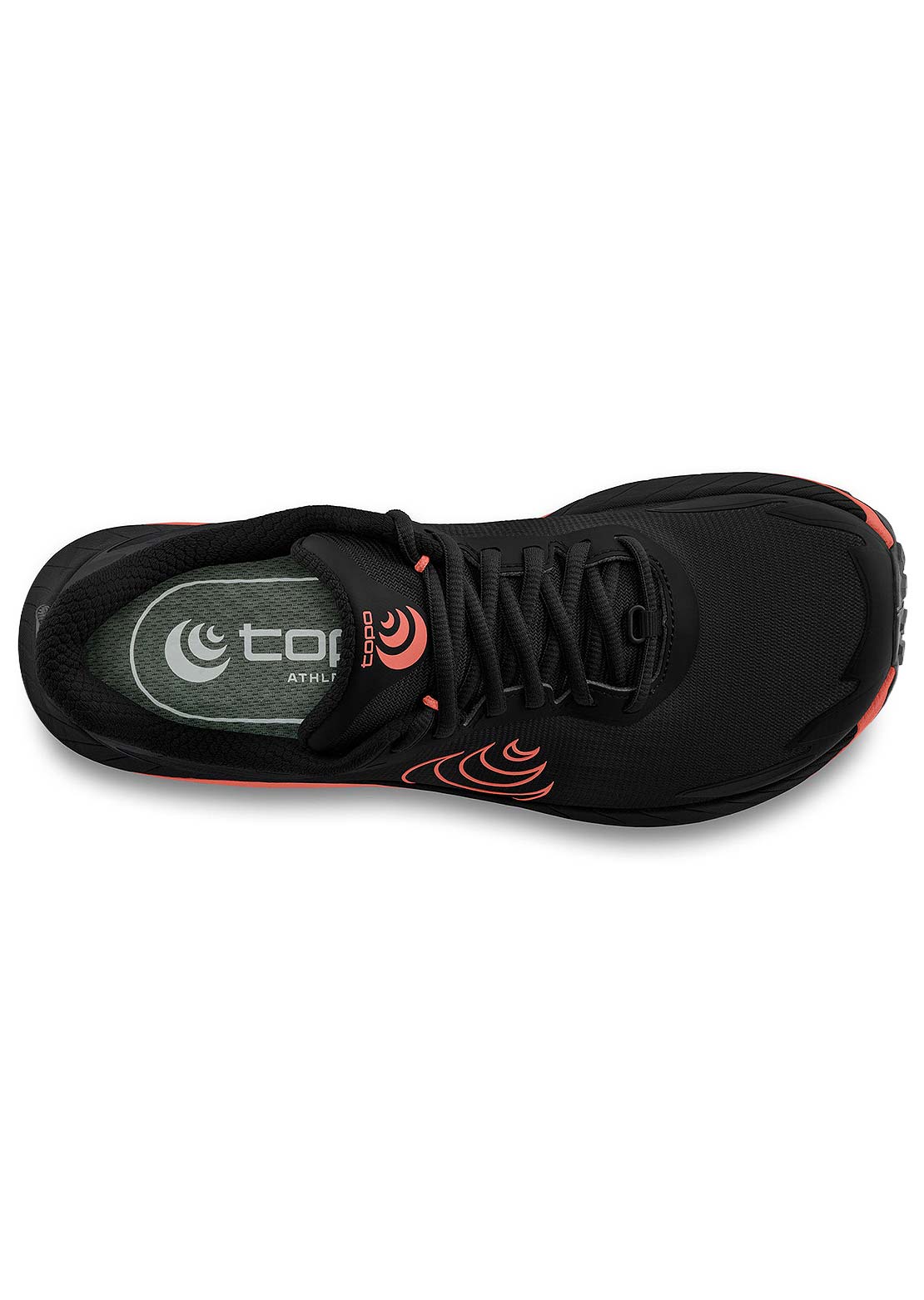Topo Athletic Women's MTN Racer 4 Trail Running Shoes Black/Rose