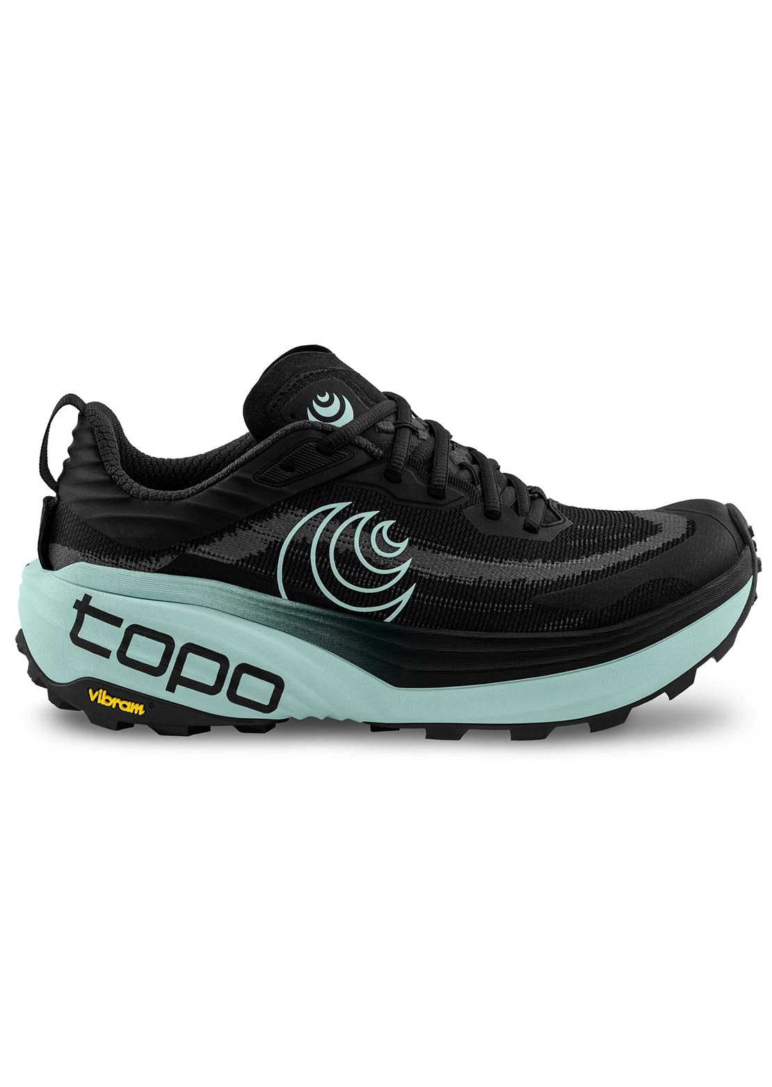 Topo Athletic Women's Vista Shoes Black/Mint
