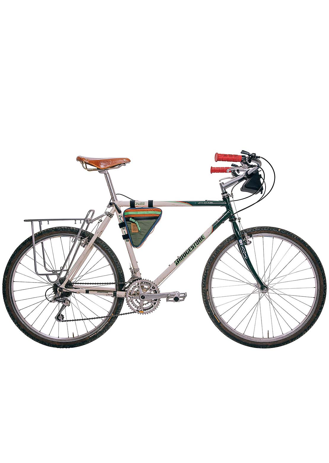 Topo Designs Bike Frame Bags Black/Neutral