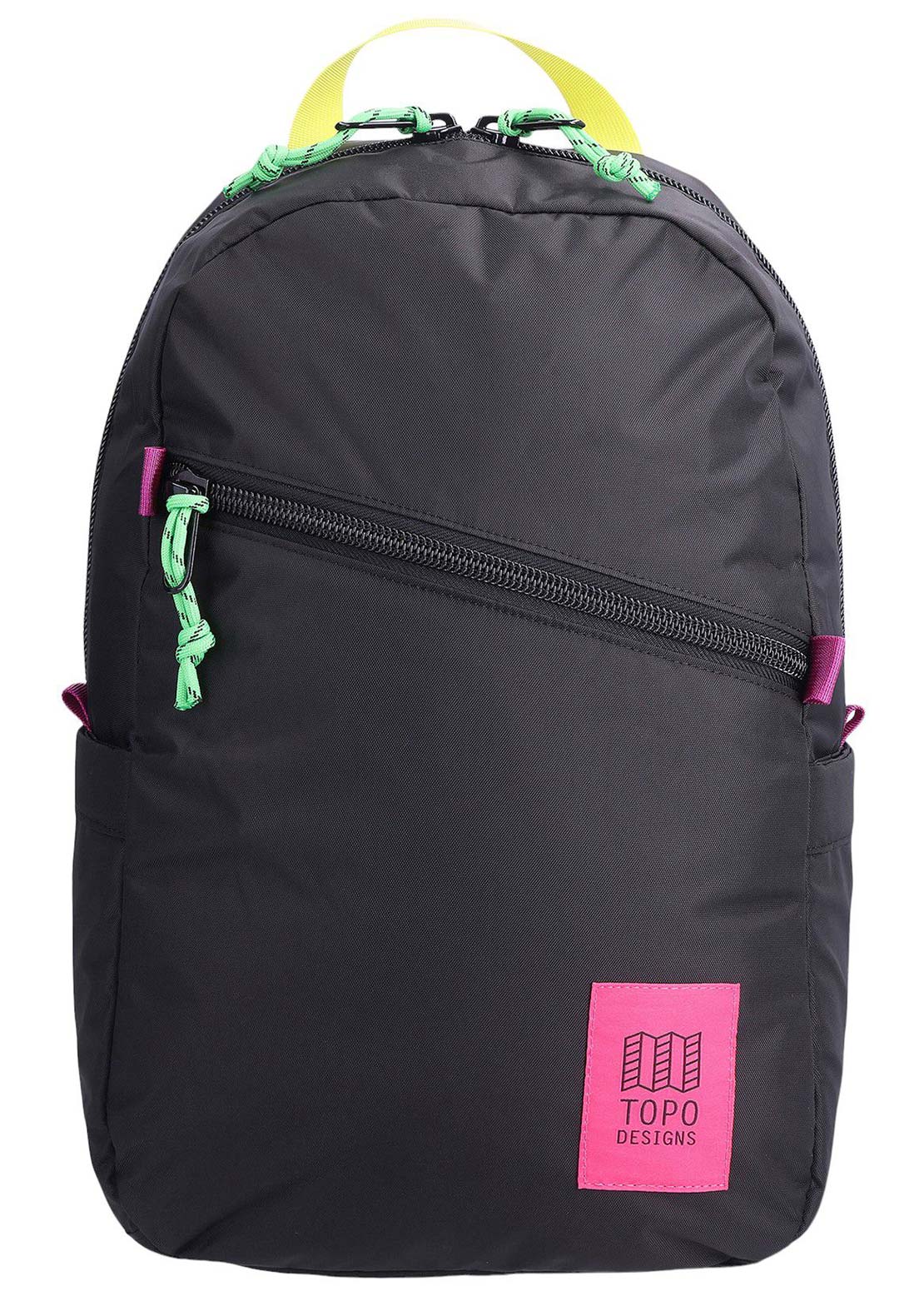 Topo Designs Light Backpack Black/Pink
