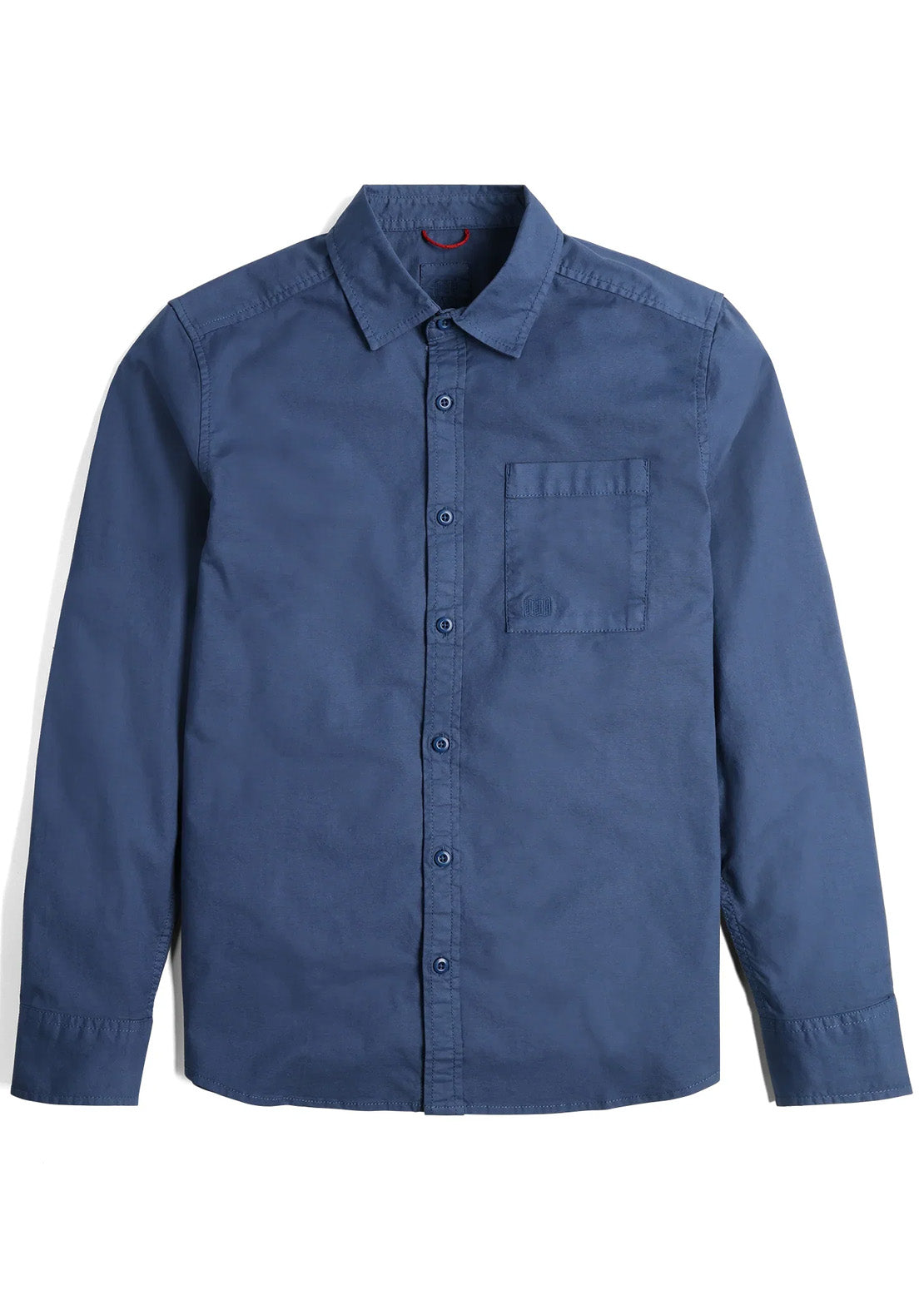 Topo Designs Men's Desert Button Up Shirts Dark Denim