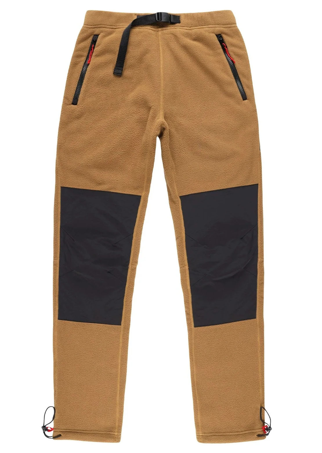 Topo Designs Men's Mountain Fleece Pants Dark Khaki