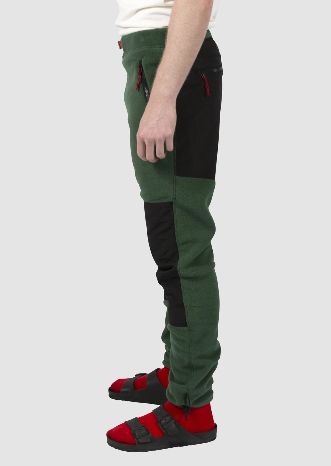 Topo Designs Men's Mountain Fleece Pants Forest Black