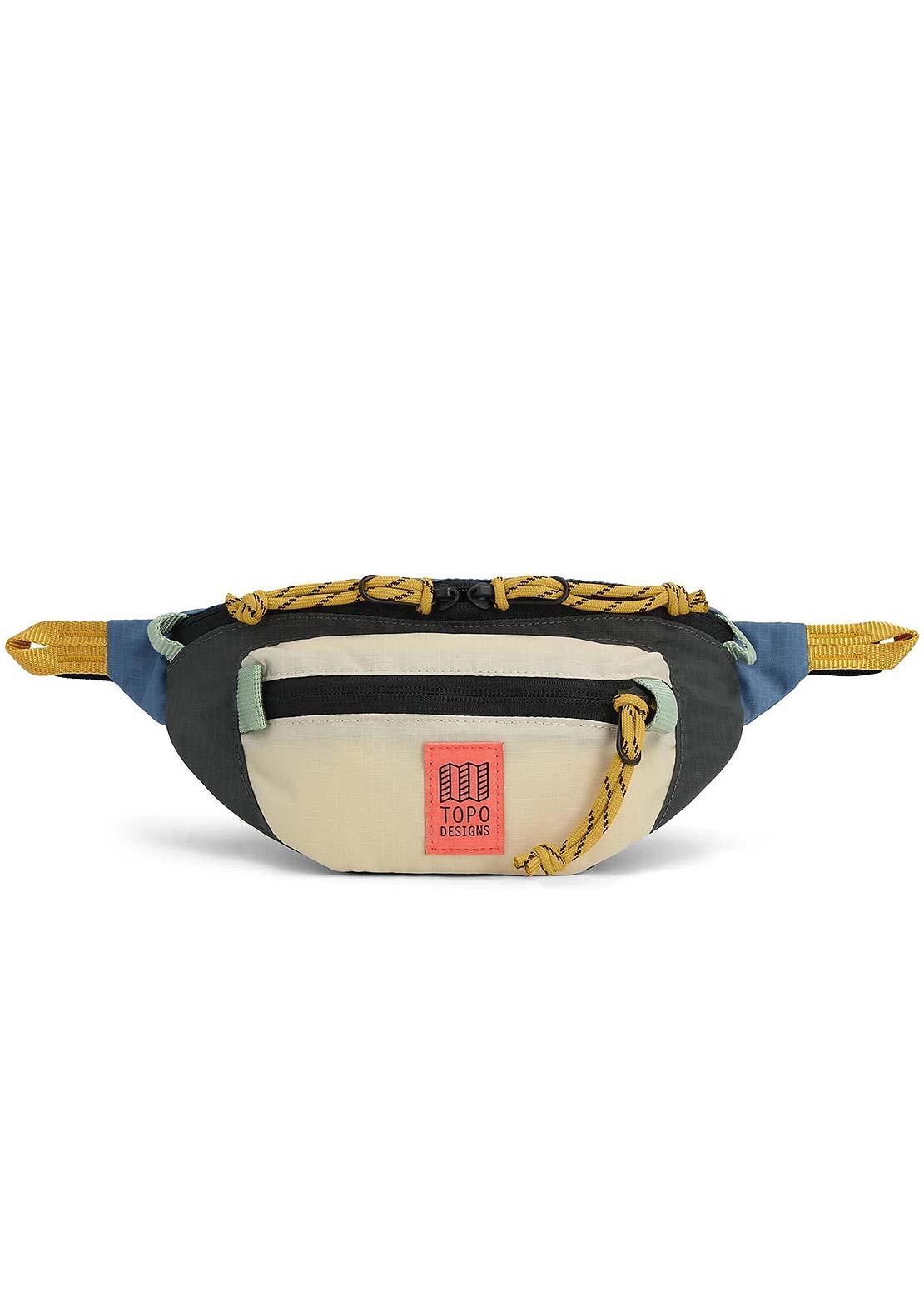 Topo Designs Mountain Waist Pack Stone Blue/Bone White