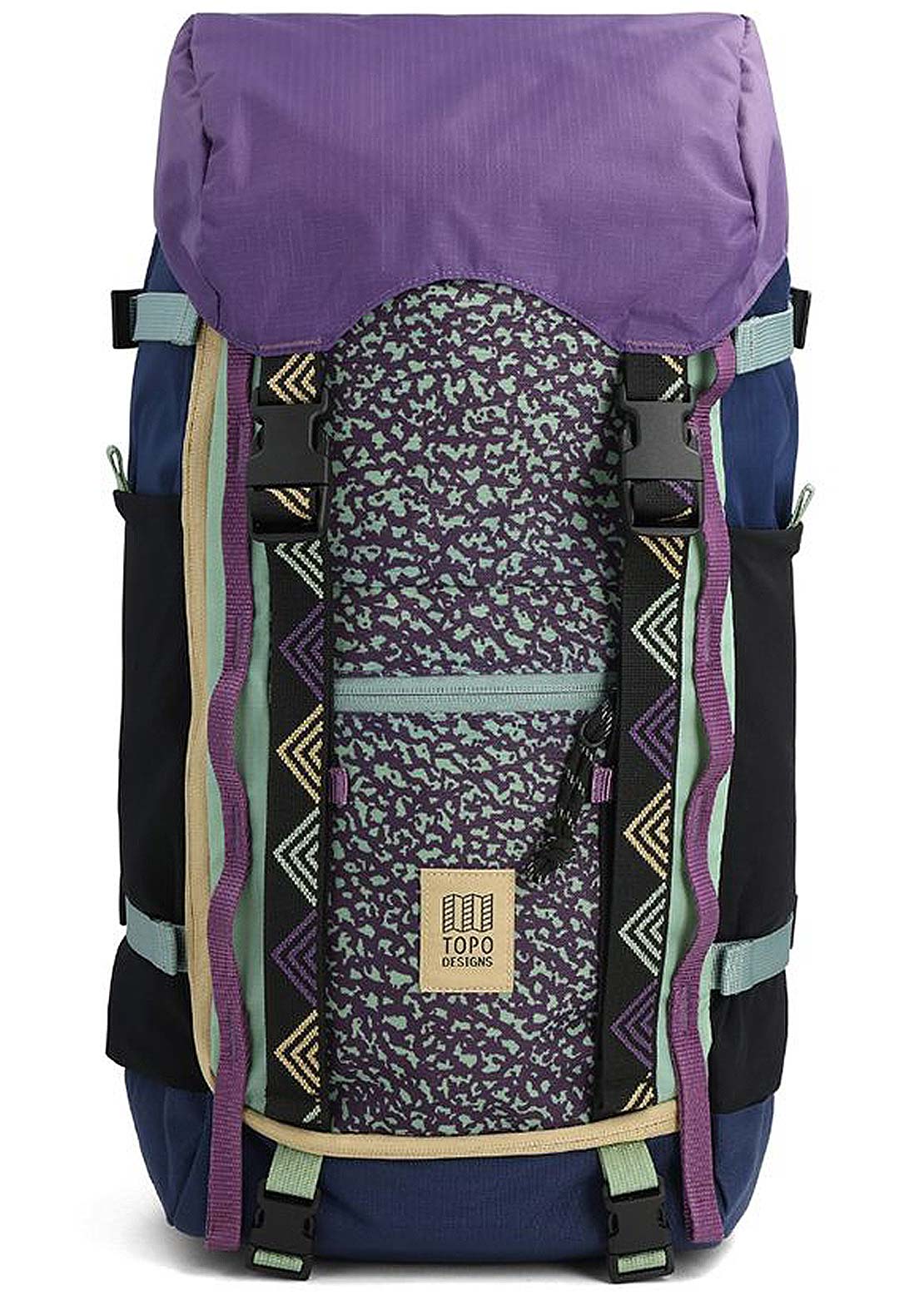 Topo Designs Rover Trail Pack Crackle Loganberry