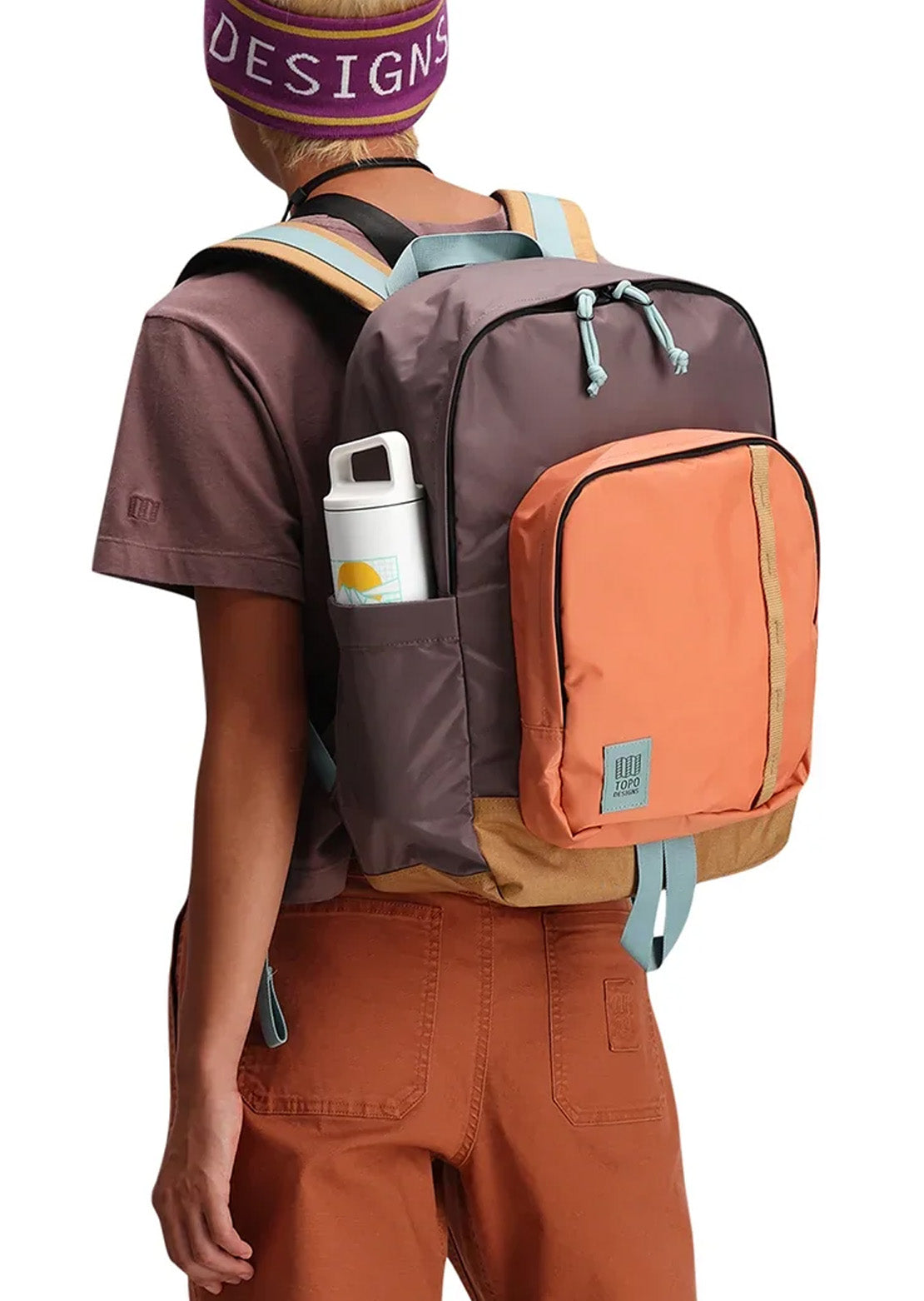 Topo Designs Unisex Session Backpack Coral Peppercorn