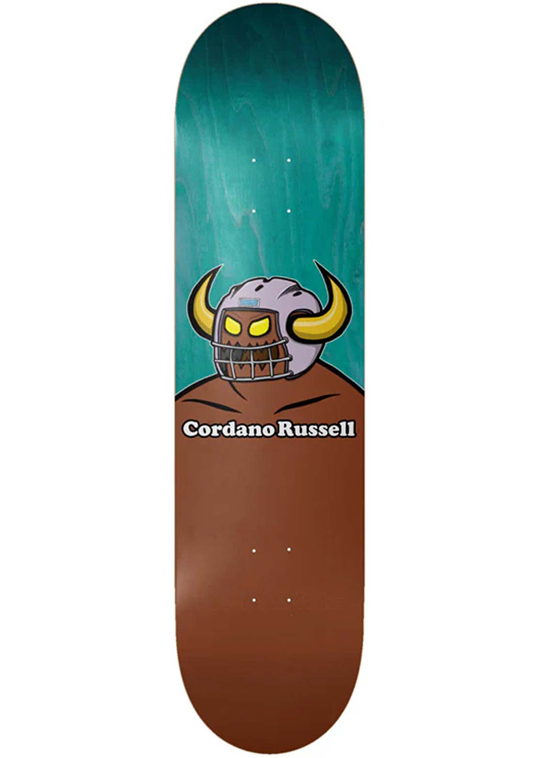 Toy Machine Unisex Russell Holy Spirit Skateboard Deck Multi