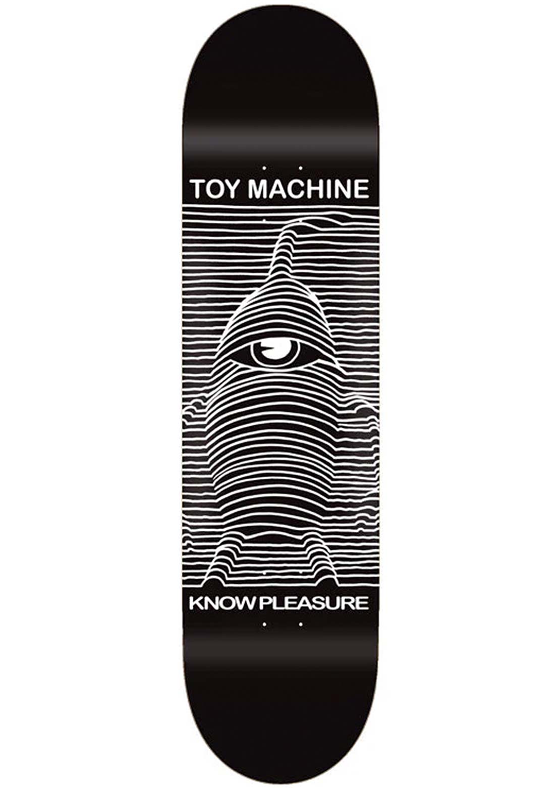 Toy Machine Unisex Toy Division Skateboard Deck Black