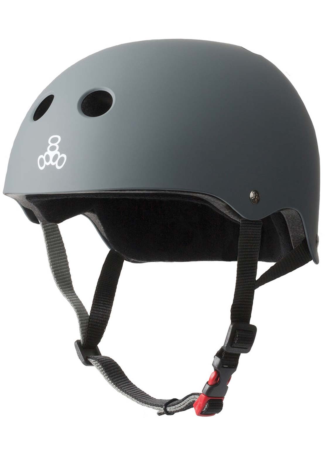 Triple 8 Brainsaver Certified w/ Sweatsaver Liner Skate Helmet Carbon Rubber