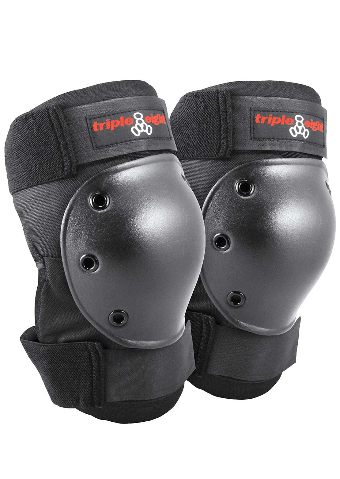 Triple 8 Saver Series High Impact 3-Pack Skate Protection Black