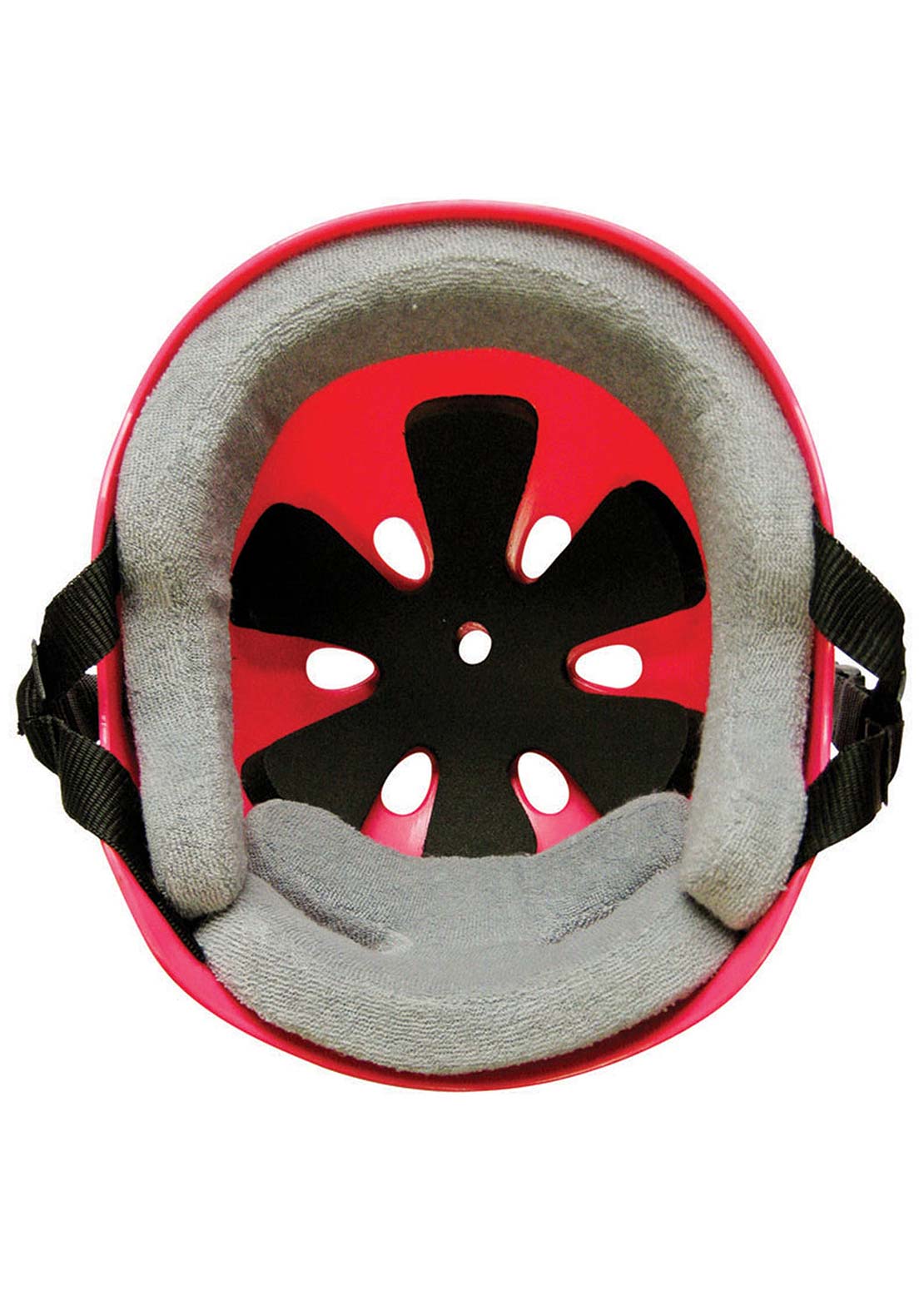 Triple 8 Sweatsaver Liner Skate Helmet Black Rubber/Red