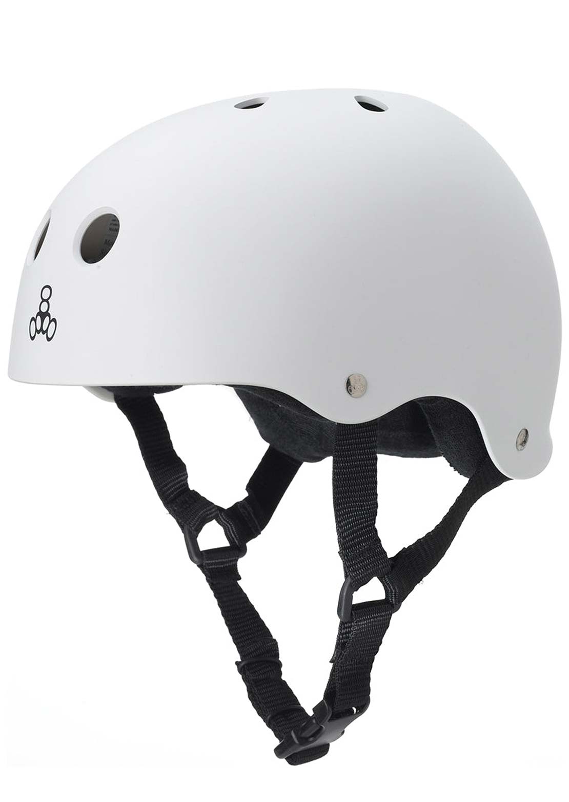 Triple 8 Sweatsaver Liner Skate Helmet White Rubber