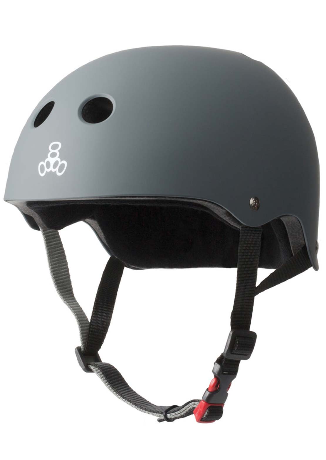 Triple 8 The Certified Sweatsaver Skate Helmet Carbon Matte