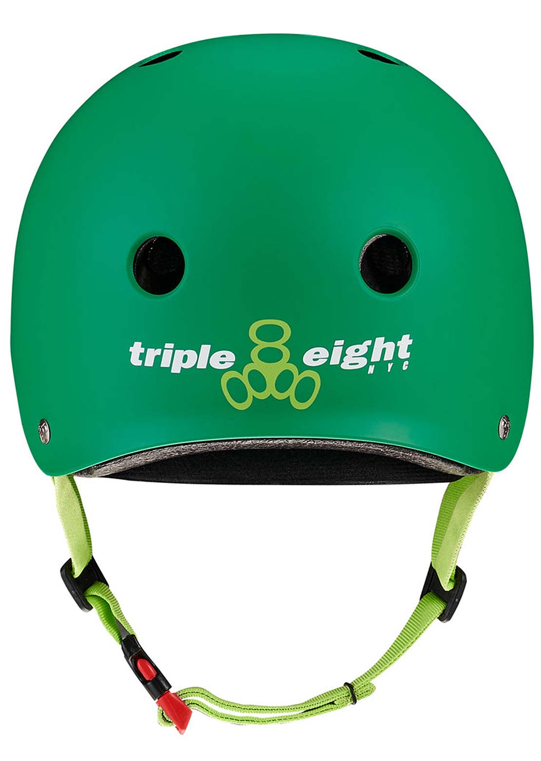 Triple 8 The Certified Sweatsaver Skate Helmet Kelly Green Matte