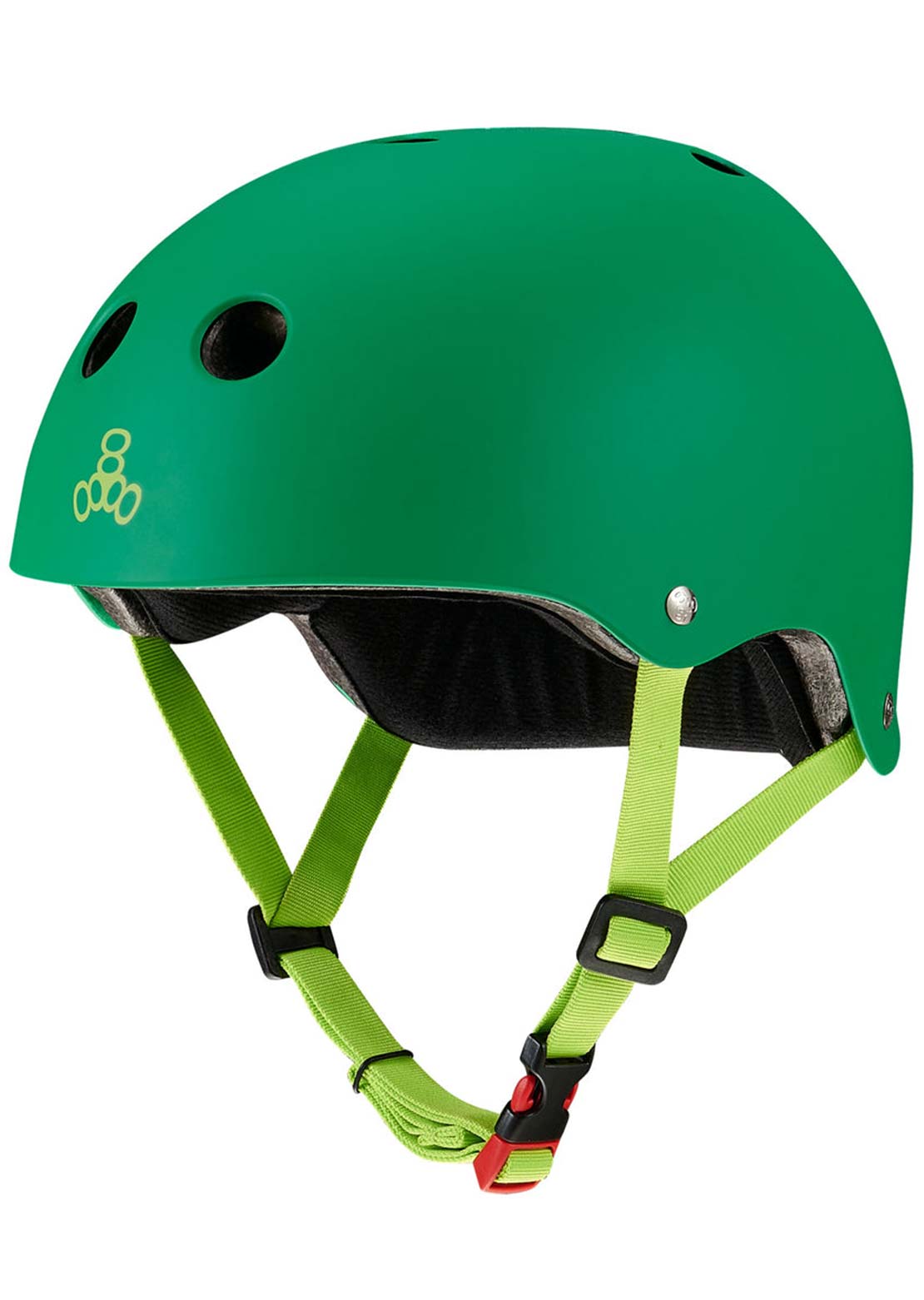 Triple 8 The Certified Sweatsaver Skate Helmet Kelly Green Matte
