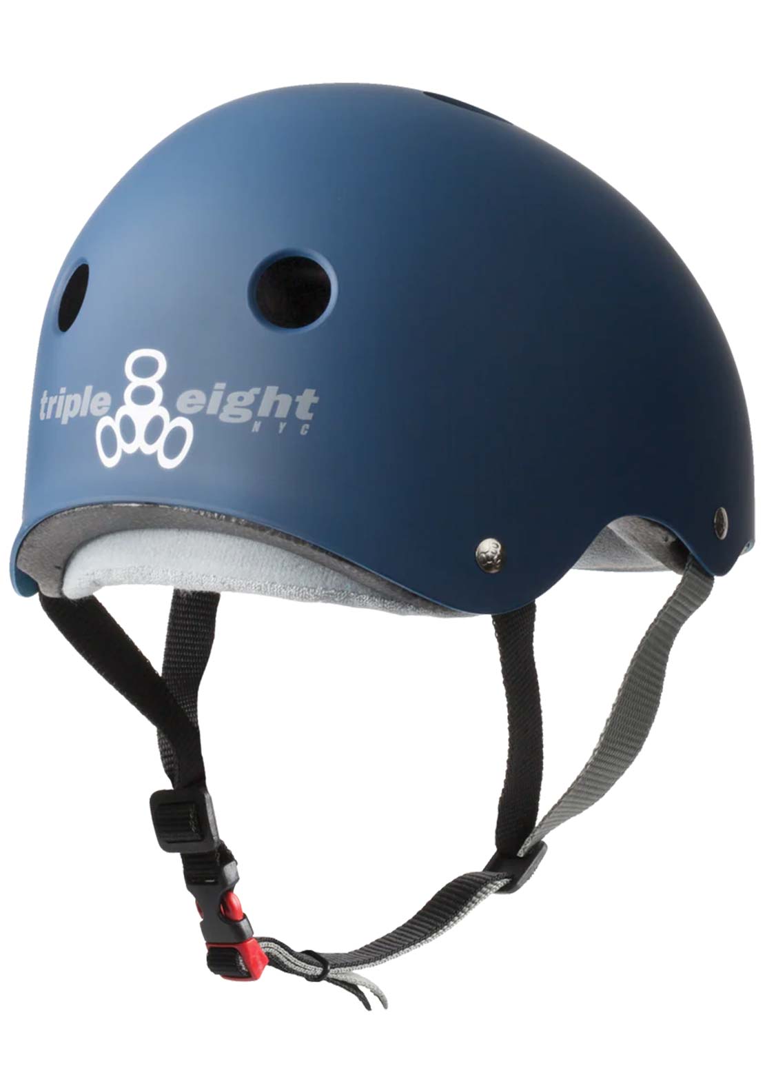 Triple 8 The Certified Sweatsaver Skate Helmet Matte Navy