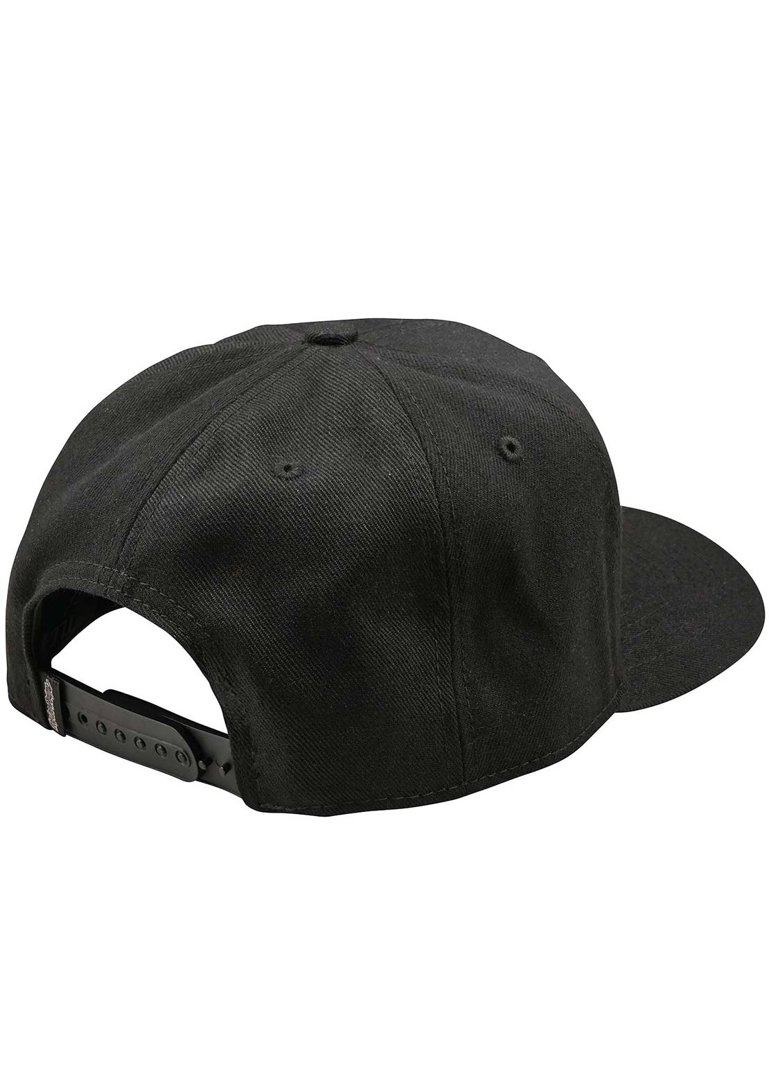Troy Lee Curved Badge Snapback Cap Black