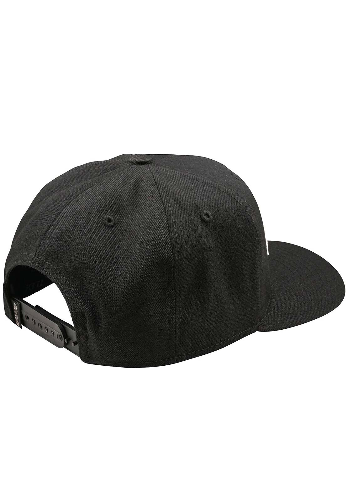Troy Lee Curved Snapback Cap Black