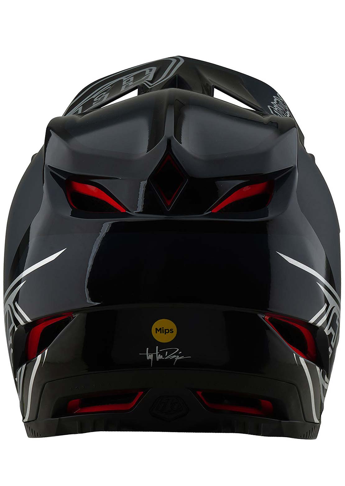 Troy Lee D4 Polyacrylite MIPS Helmet Black