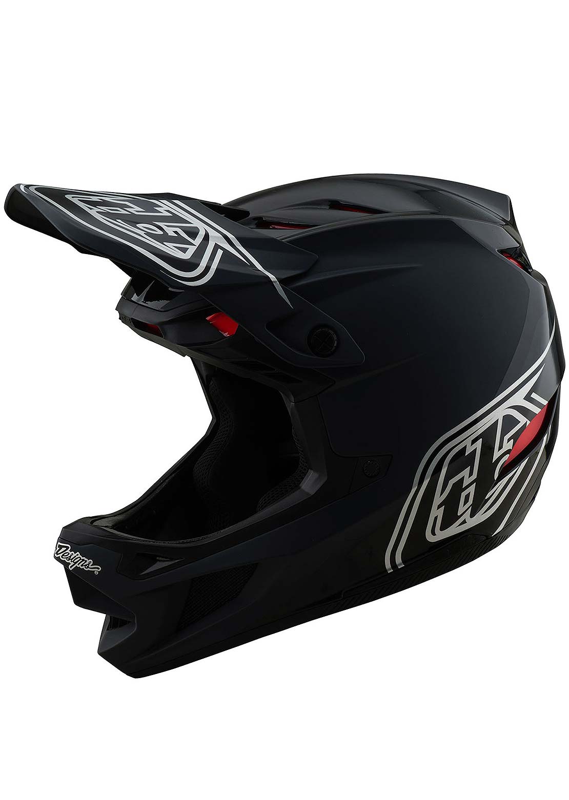 Troy Lee D4 Polyacrylite MIPS Helmet Black