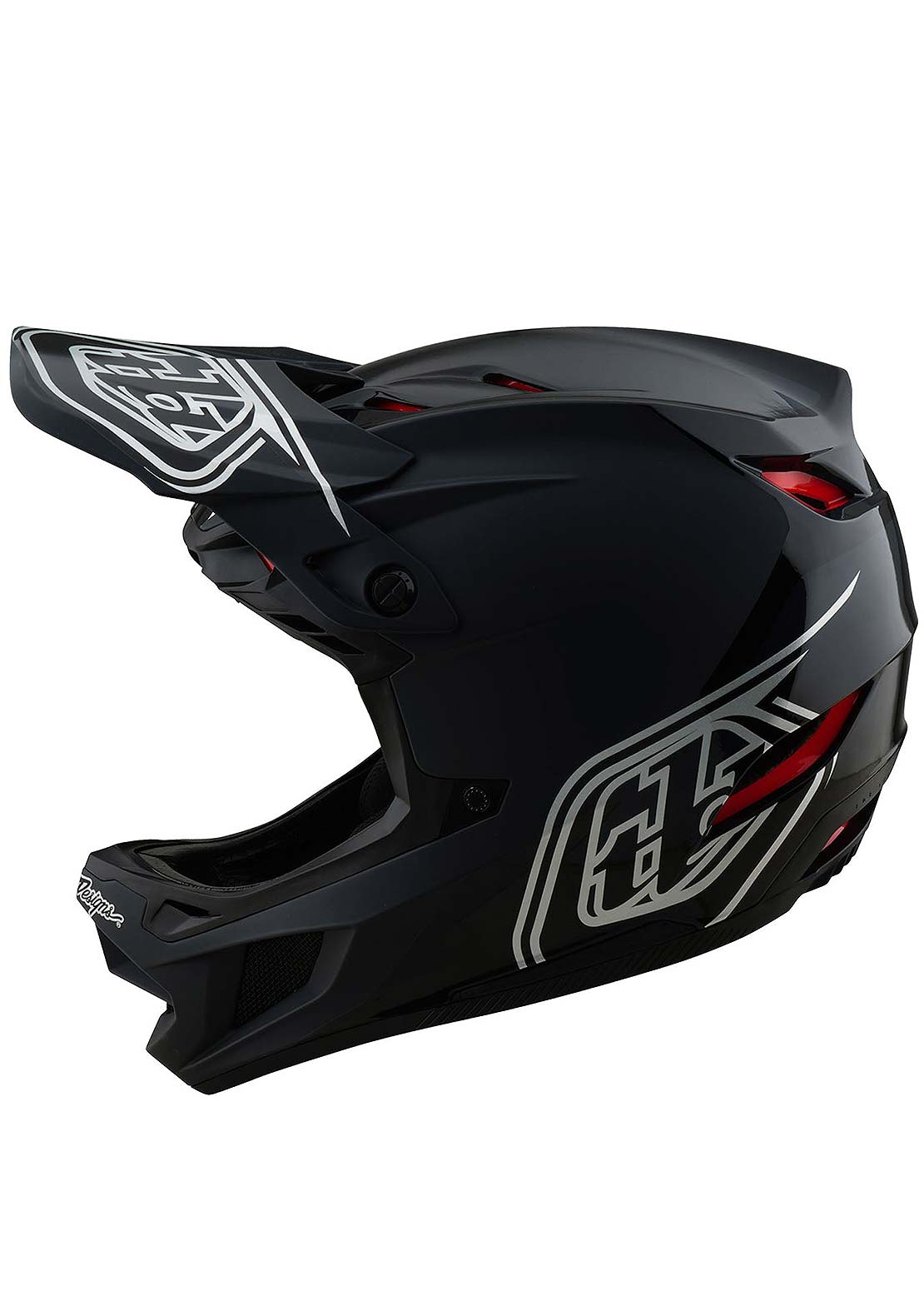 Troy Lee D4 Polyacrylite MIPS Helmet Black