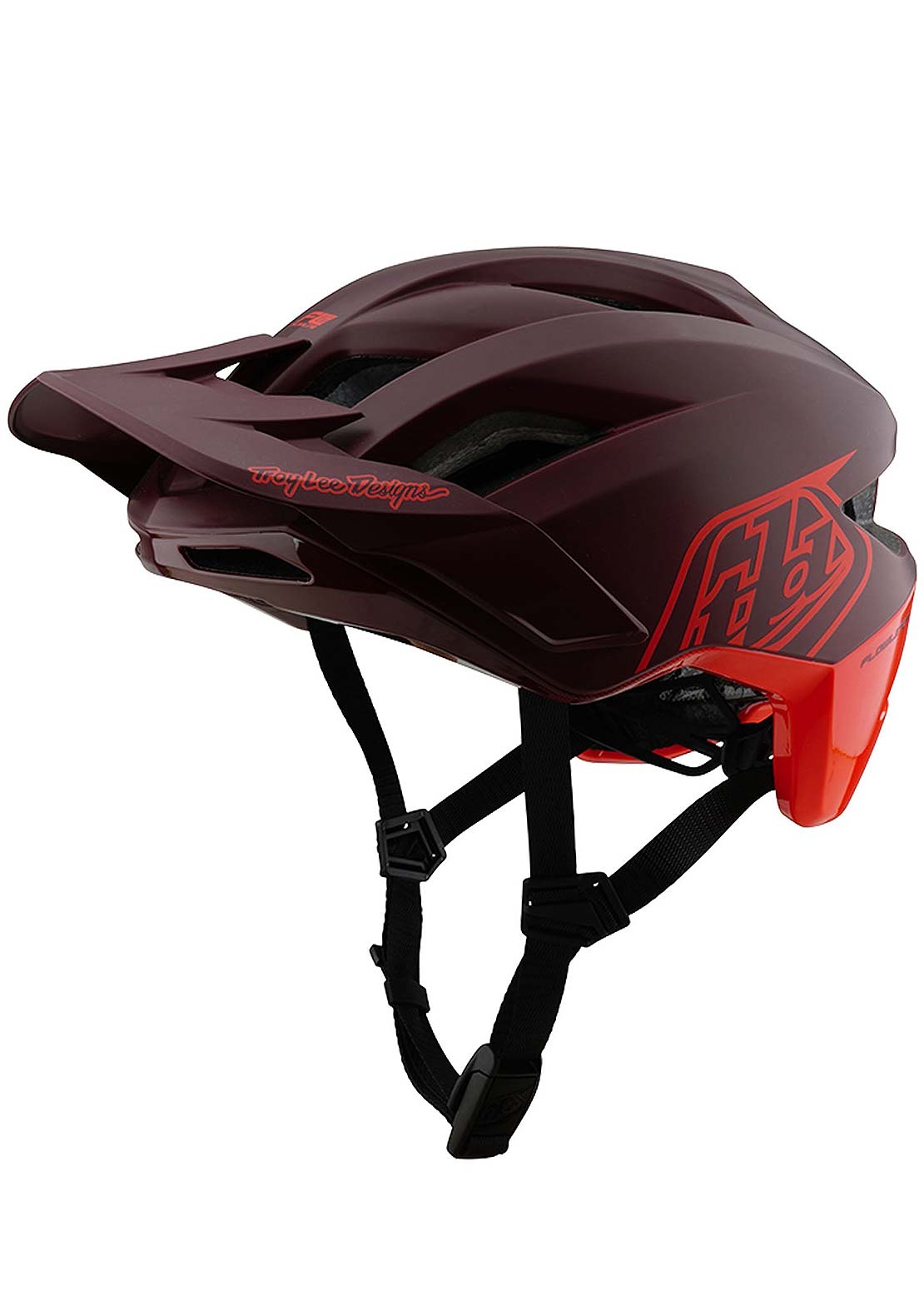 Troy Lee Flowline Se MIPS Helmet Maroon
