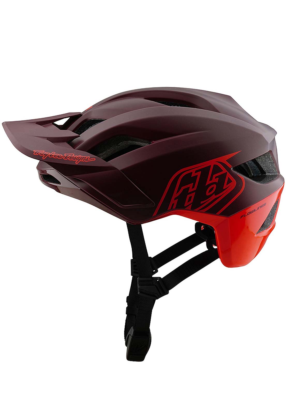 Troy Lee Flowline Se MIPS Helmet Maroon