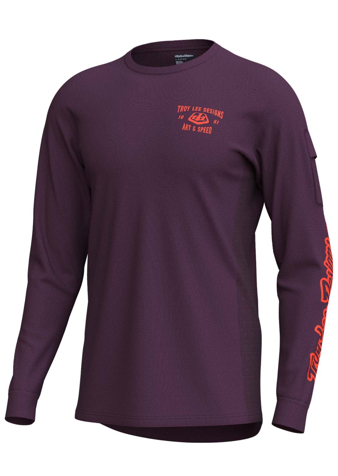 Troy Lee Men’s Ruckus Ride Long Sleeve Sangria