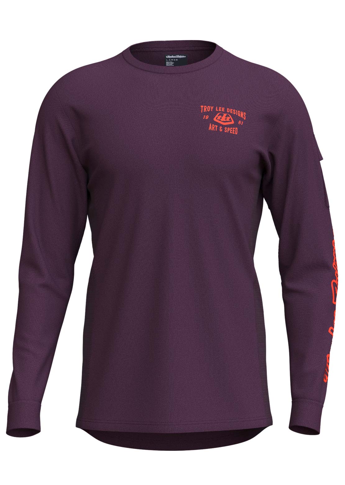 Troy Lee Men’s Ruckus Ride Long Sleeve Sangria