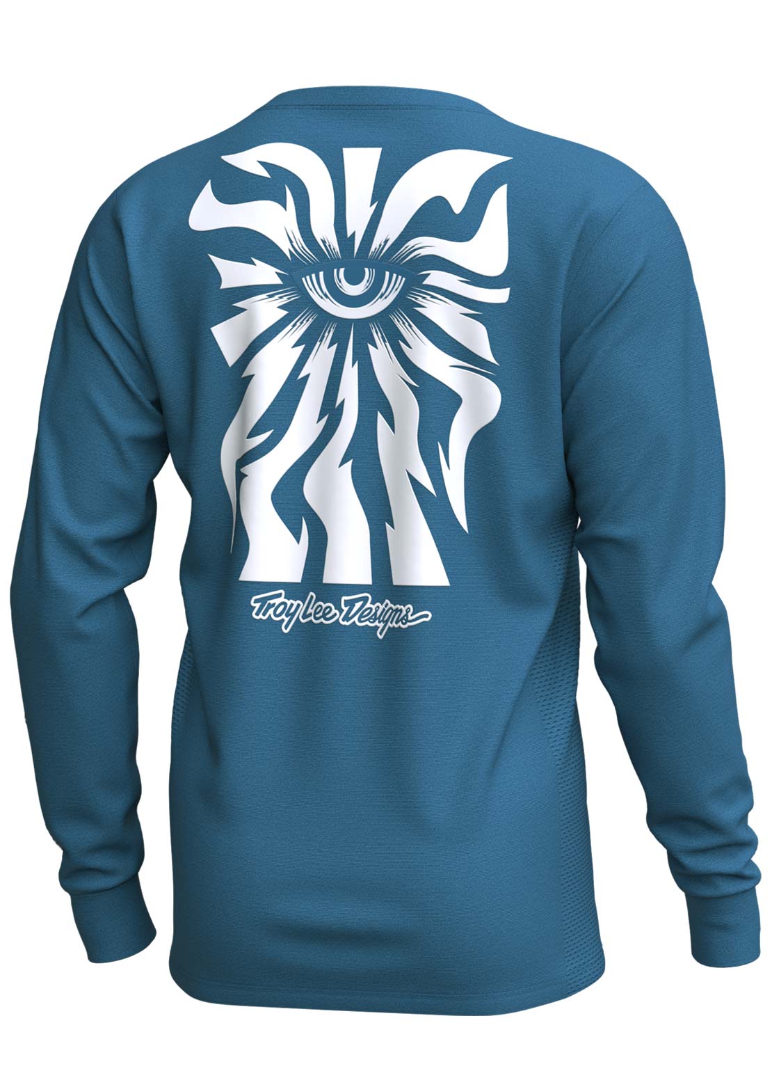 Troy Lee Men’s Skyline Ride Long Sleeve Aero Blue