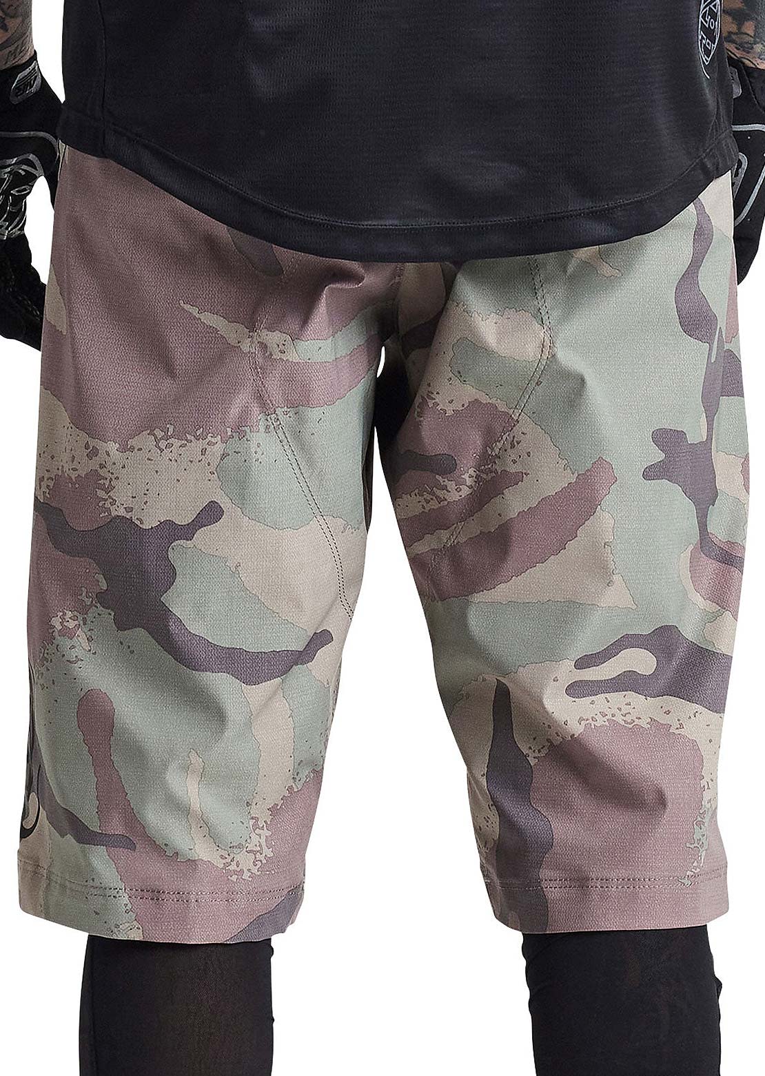 Troy Lee Men&#39;s Flowline Shell Shorts Woodland