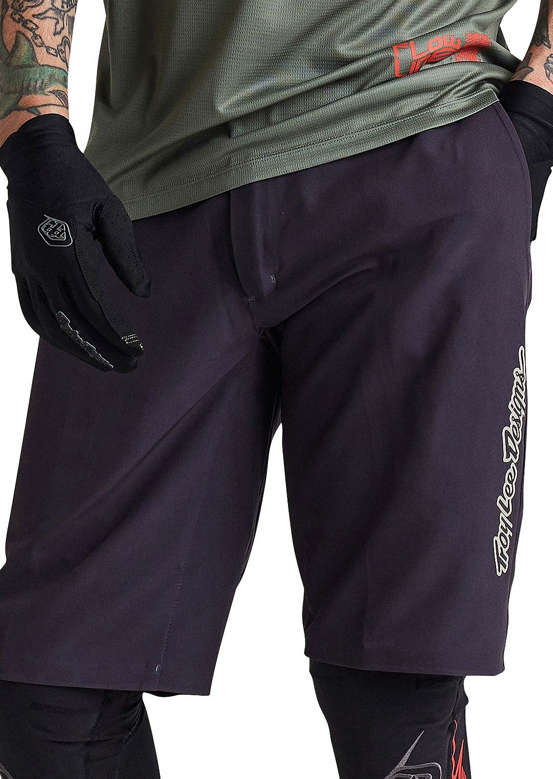 Troy Lee Men&#39;s Flowline Superlyte Shorts Carbon