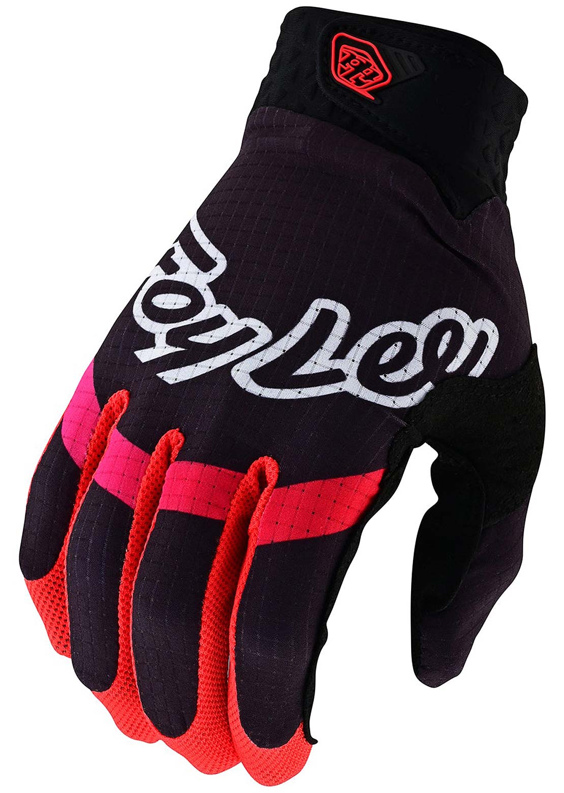 Troy Lee Men&#39;s Pinned Air Mountain Bike Gloves Black