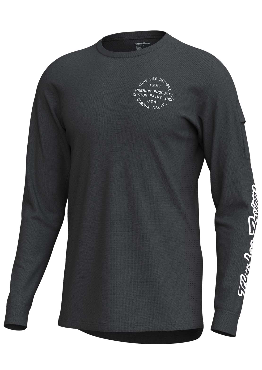 Troy Lee Men's Ruckus Ride Long Sleeve Carbon