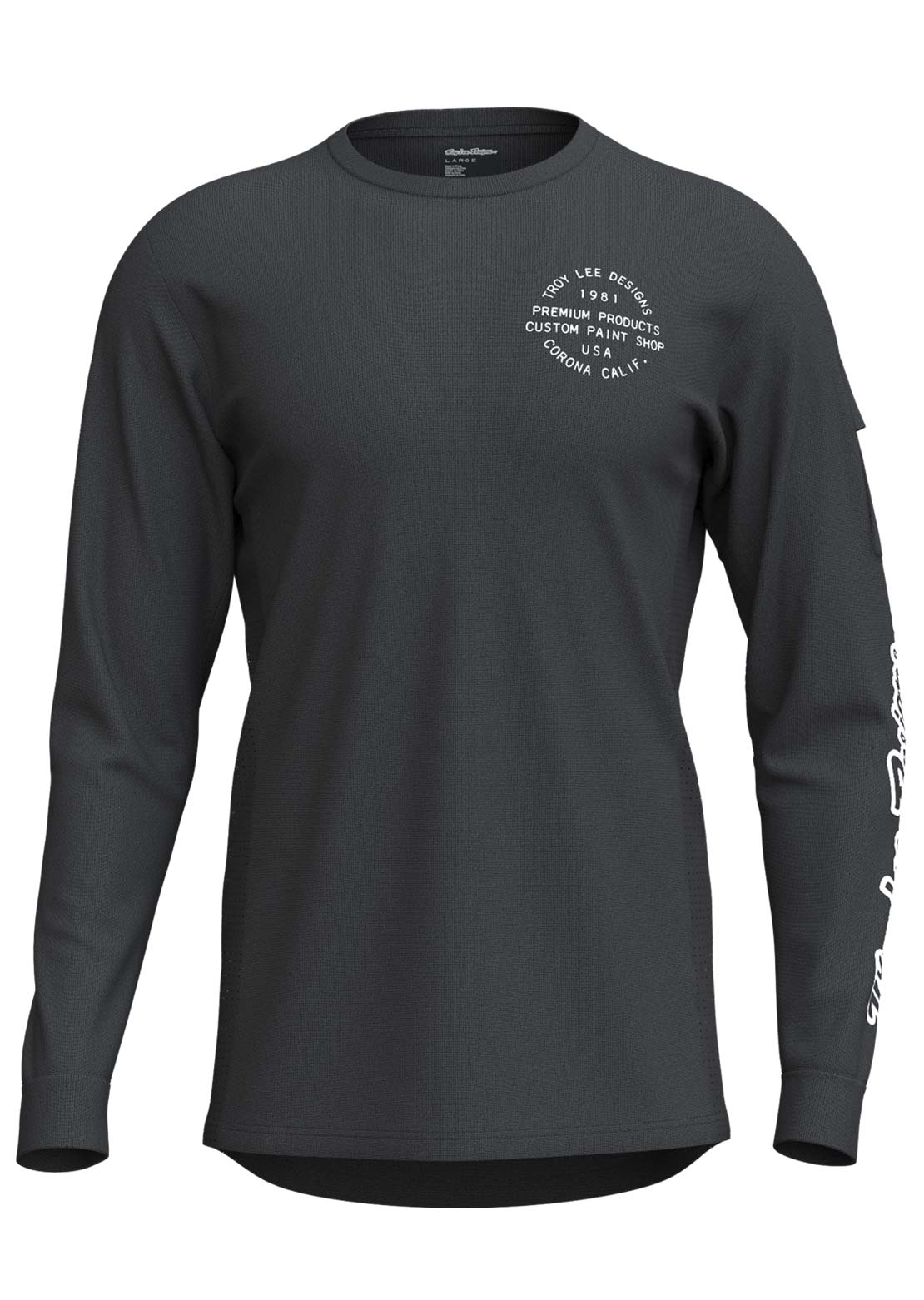 Troy Lee Men's Ruckus Ride Long Sleeve Carbon