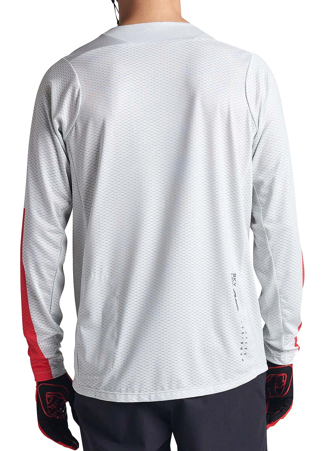 Troy Lee Men&#39;s Skyline Air Longsleeve Jersey Cement