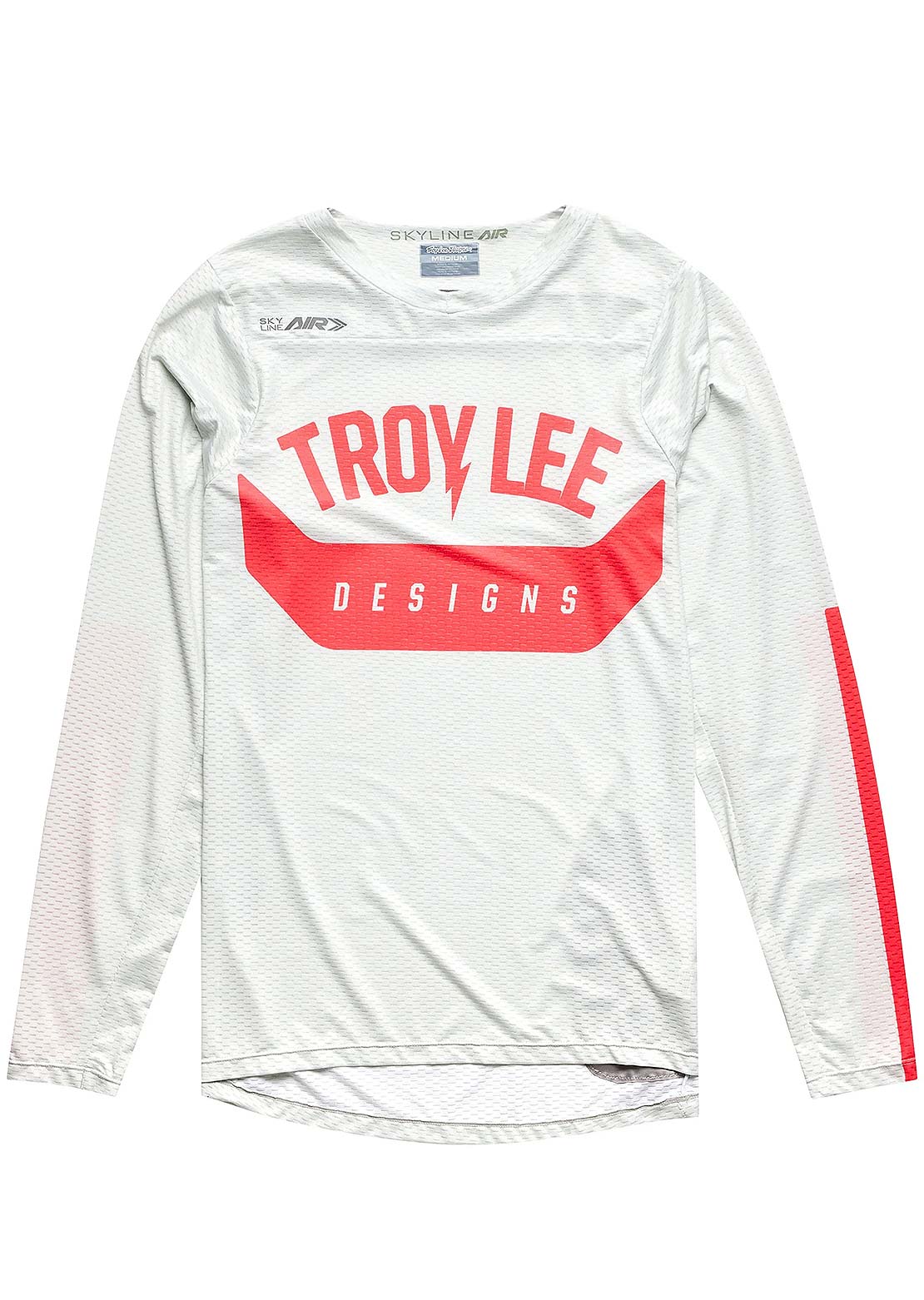 Troy Lee Men&#39;s Skyline Air Longsleeve Jersey Cement