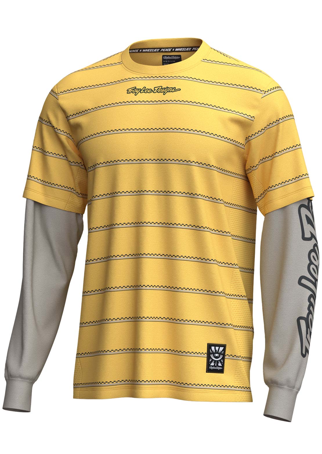 Troy Lee Men's Skyline Fakie Ride Long Sleeve Butter